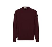Roy Roger's Pullover Girocollo Crew Basic Man (IT, Testo, M, Regular, Regular, Bordeaux)