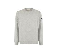 Roy Roger's Pullover Girocollo Crew Basic Man (IT, Testo, M, Regular, Regular, Pearl)
