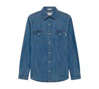 Roy Roger's, ,Shirts ,Uomo ,Blu ,L Martin Denim Shirt