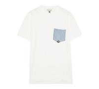 Roy Roger's - Magliette Bianca in Denim con Tasca Heavy Jersey - -Tops -Uomo -Bianco -S
