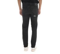 Roy Roger's Uomo Jeans Slim Fit RRU075N100 Cotone Nero 40