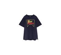 Roy Roger's Uomo T-Shirt Jersey Roy Vintage 3 P22RRU651C748XXXX L Blu Blue Navy 48