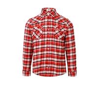 Roy Roger's - Western Check Print Shirt - - Shirts - Uomo - Rosso - L