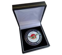 Royal Air Force Commentative Coin 100 anni ufficiale MOD con licenza in scatola