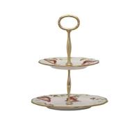 Royal Albert - 100 Anni Poppy 1970 2 Tier Cake Stand 16 cm,20 cm
