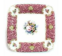 ROYAL ALBERT ART. ILACAF39502 CENTRO QUADRO PORCELLANA 23X23CM LADY CARLYLE