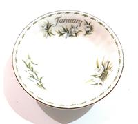 ROYAL ALBERT COPPETTA PORCELLANA DIA.14X4 CM(H) COLLEZIONE FLOWER OF THE MONTH