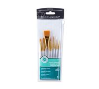 Royal and Langnickel RSET-9170 - Set da 7 pennelli con setole in taklon dorato