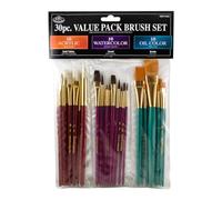 Royal and Langnickel - Set di pennelli di precisione, confezione da 30 pezzi