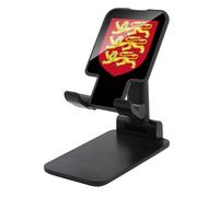 Royal Arms of England - Supporto pieghevole per telefono cellulare, regolabile, da scrivania, accessorio da viaggio, 16,5 x 8,9 x 6,3 cm