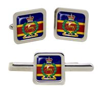 Royal Army Veterinary Corps Gemelli E Fermacravatta Set Della British Army