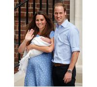 Royal Baby Prince George, William & Kate Stampa Commemorativa 8x10