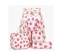 (Royal Blue Starry Sky 2) Zaino scolastico Amazon per adolescenti, tre pezzi, con stampa a spalla, grande