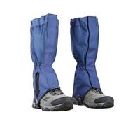 (royal blue) Waterproof And Adjustable Walking Snow Gaiters With Foot Strap