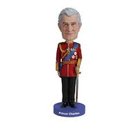 Royal Bobbles Charles III Nostalgic Limited Edition Prince Bobblehead, figura realistica in poliresina premium, numero di serie unico, dettagli squisiti