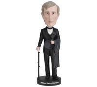 Royal Bobbles William Henry Harrison Bobblehead Premium Polyresin Lifelike Figure Unique Serial Number Exquisite Detail