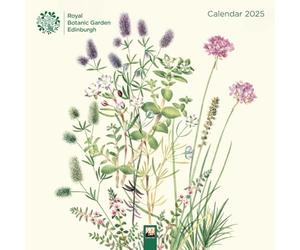 Royal Botanic Garden Edinburgh Wall Calendar 2025: Art Calendar