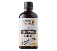 Royal Brand Estratto di vaniglia puro / Pure Vanilla Extract / 110 ml / Bottiglia di vetro per una migliore qualità, senza zucchero, senza zucchero