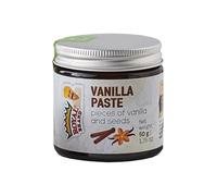 Royal Brand Pasta di vaniglia con vaniglia bourbon, vaso di vetro per una migliore qualità/ 50 g