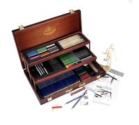Royal Brush - Kit per Schizzo e Disegno, 134 Pezzi