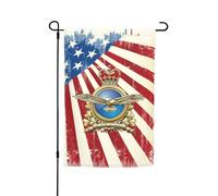 Royal Canadian Air Force 12x18 pollici per decorazione da giardino per esterni