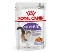 Royal Canin 48 x 85 g Alimento umido per gatti - Sterilised in Gelatina