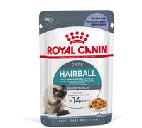 Royal Canin Cat Care Hairball in Jelly Busta Multipack 48x85G CARNI E DERIVATI