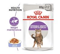 Royal Canin cat sterilised jelly 24 bustine x 85 gr. tot. 2 confezioni