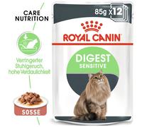 Royal Canin Digestive Care - cibo in salsa per gatti adulti con digestione sensibile 12 x 85 g