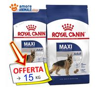 Royal Canin Dog → Adult Maxi - 4 / 10 / 15 kg - Crocchette Cane, Secco Per Cani