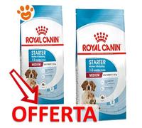 Royal Canin Medium Starter Mother & Babydog - cibo secco per cuccioli e cagne in gravidanza di taglia media 15 kg SCONTO!