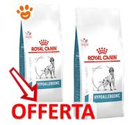 Royal Canin Dog Veterinary Diet Hypoallergenic - Royal Canin Dog Veterinary Diet Hypoallergenic - Offerta [PREZZO A CONFEZIONE] Quantità Minima 2, Sacco Da 14 Kg