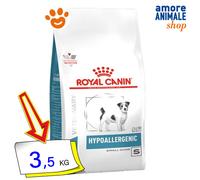Royal Canin Dog Veterinary Diet Hypoallergenic Small Cibo Secco Cani 1/3,5 Kg