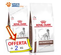 Royal Canin Dog → Veterinary GASTROINTESTINAL MODERATE CALORIE - 2 / 7,5 / 15 kg