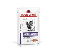 Royal Canin Expert Mature Consult Balance Mousse Alimento umido per gatti - 12 x 85 g