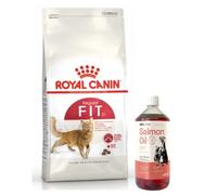 ROYAL CANIN Fit 32 10kg + LAB V Olio di Salmone per cani e gatti 1000ml