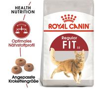 ROYAL CANIN FIT 32, cibo secco regolare per gatti attivi, 10 kg
