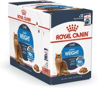 Royal Canin Light Weight Care - cibo umido in salsa per gatti adulti, per il peso ideale 12 x 85 g
