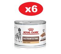 ROYAL CANIN Gastro Intestinal High Fibre 6x200g lattina - di sconto in un set
