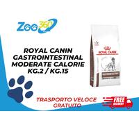 ROYAL CANIN GASTROINTESTINAL MODERATE CALORIE KG.2/15 + TRASPORTO GRATUITO