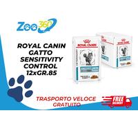 ROYAL CANIN GATTO SENSITIVITY CONTROL 12XGR.85 + TRASPORTO GRATIS