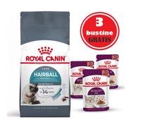 ROYAL CANIN Hairball Care 10kg + 3 bustine di cibo umido GRATIS!!!