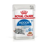 Royal Canin Indoor Sterilised 7+ in Umido in Salsa per gatti - 12 x 85 g