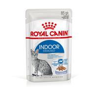 Royal Canin Indoor Sterilised umido in Gelatina per gatti - Set %: 24 x 85 g