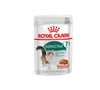 Royal Canin Instinctive 7+ - cibo umido in salsa per gatti anziani 85 g