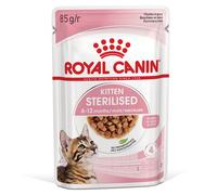 Royal Canin Kitten Sterilised cibo umido in salsa per cuccioli di gatto sterilizzati 12 x 85 g