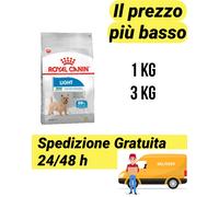 Royal Canin Light weith care cani taglia per controllare peso vari formati