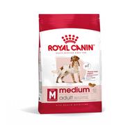 Royal Canin Medium Adult - 15 kg - Croccantini per cani - 1° ORDINE? scegli lo sconto BZR5 / BZR20 + 200 punti fedeltà