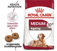 ROYAL CANIN Medium Ageing 10+ 30 kg (2 x 15 kg) cibo secco per cani maturi di età superiore ai 10 anni, razze di media taglia