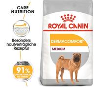 Royal Canin Medium Dermacomfort - cibo secco per cani adulti di media taglia contro irritazioni cutanee 3 kg